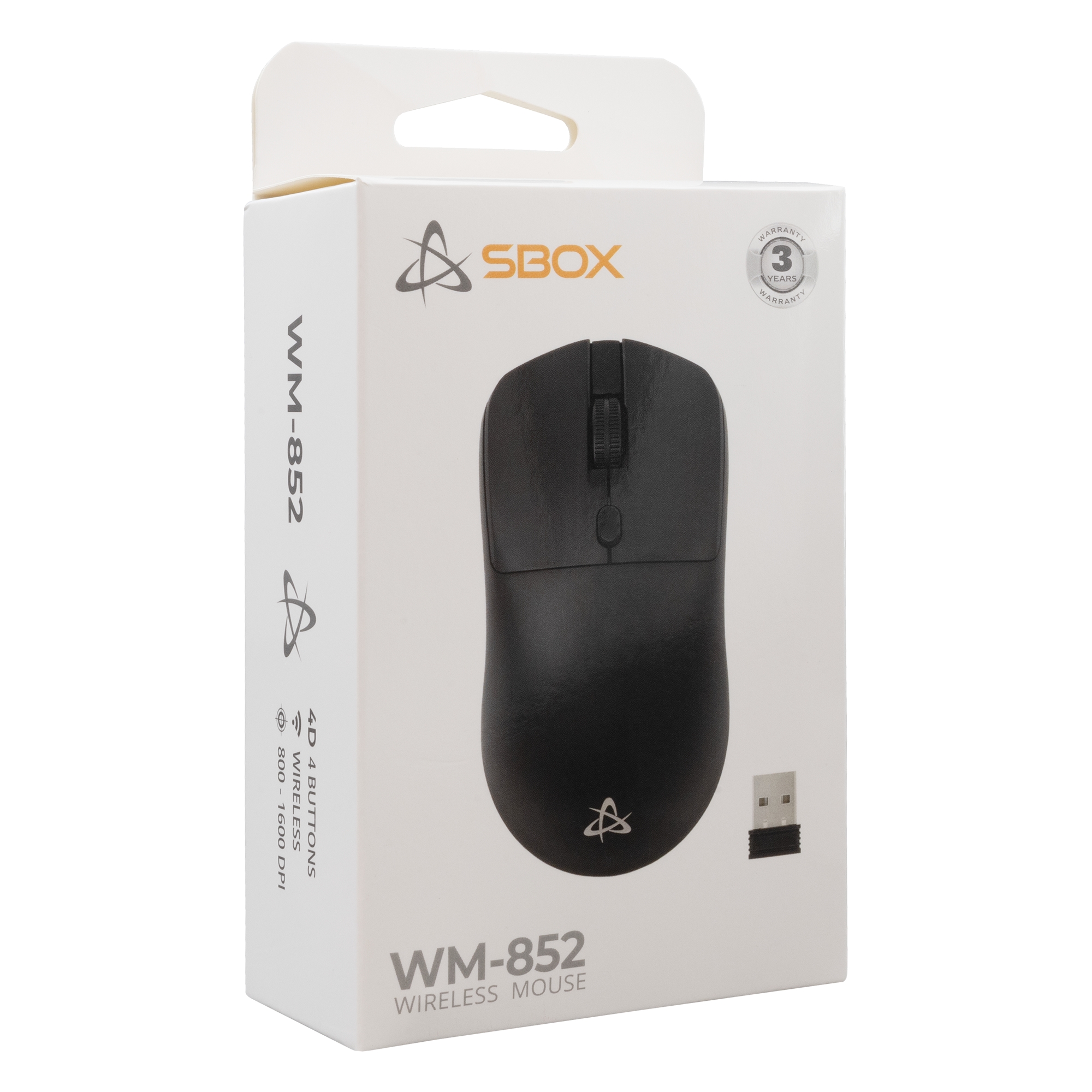 Sbox WM-852 Black Wireless