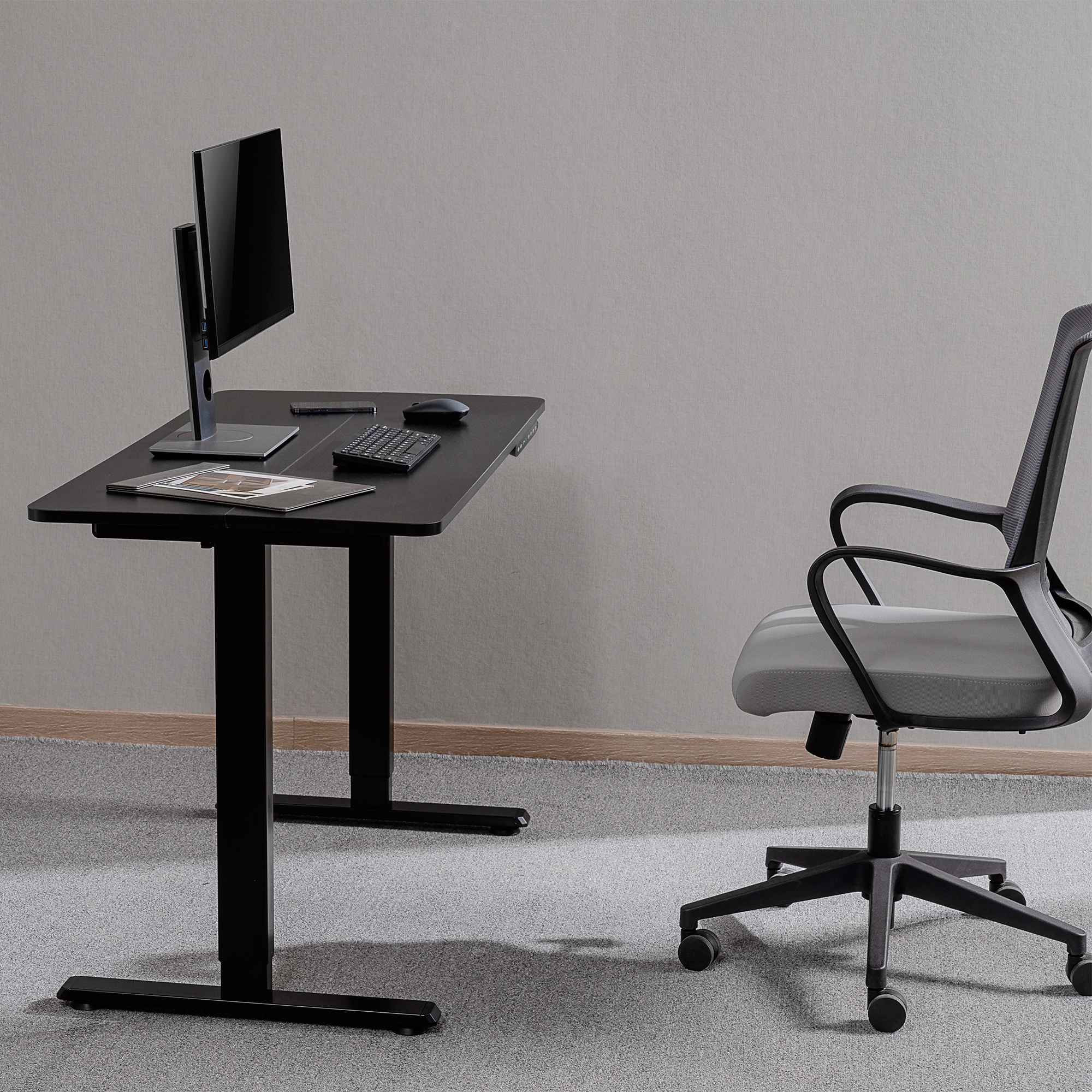 Sbox MD-722 Table Legs, 1 motor