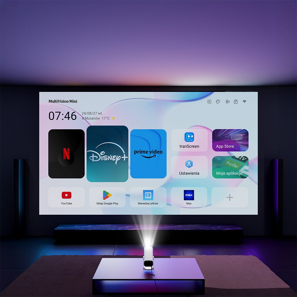 Manta PMA202A24 MultiVision Mini Smart Projector