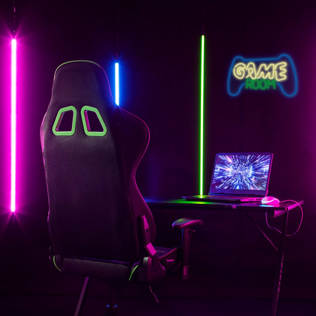 Manta SNL100MT Style Neon Lights Gamepad GameRoom