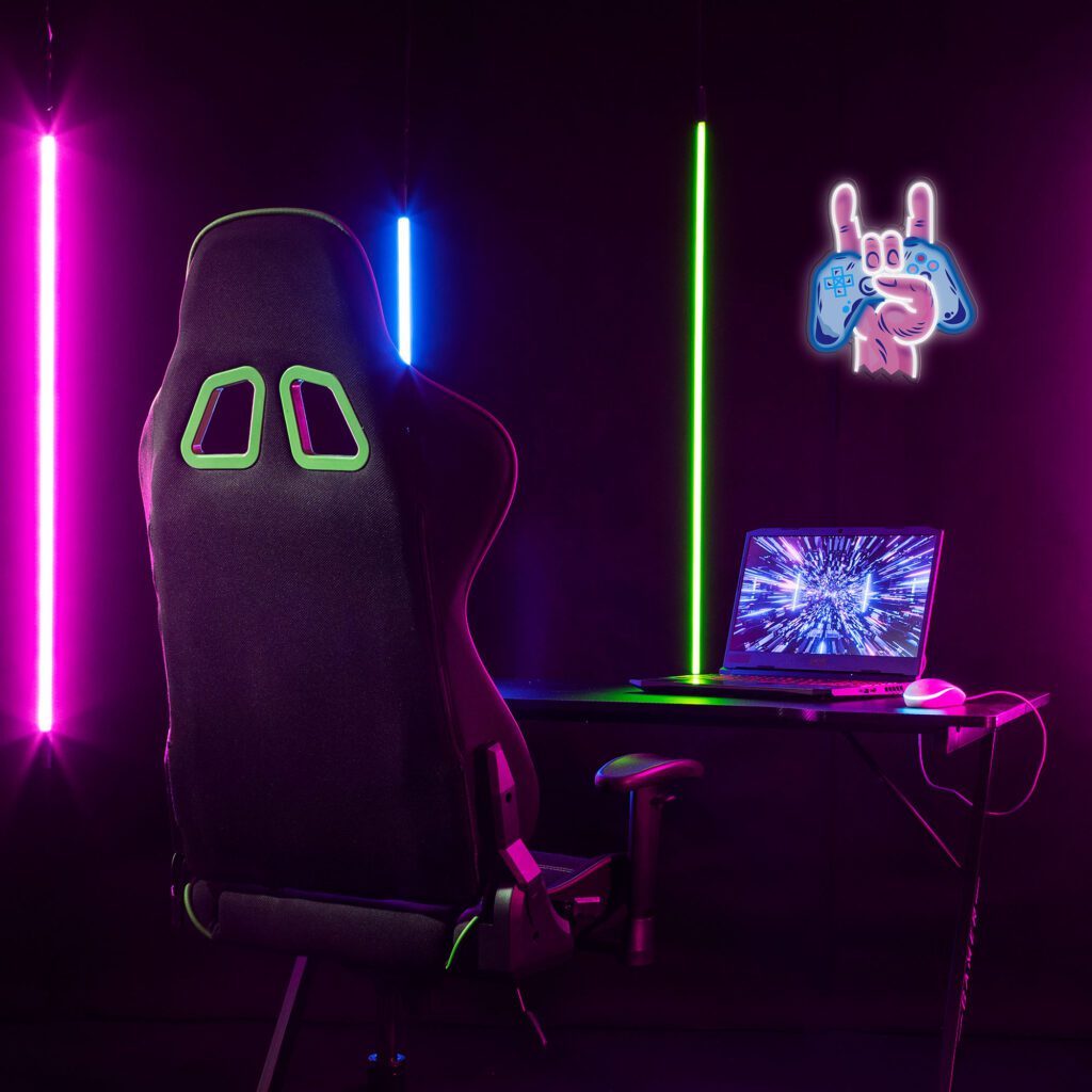 Manta SNL109MT Style Neon Lights Hand With Gamepad