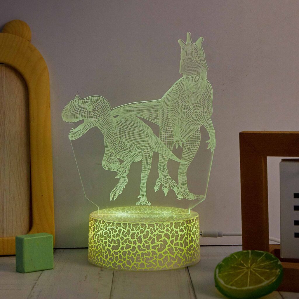 Manta SNL117RGB LED lamp Light decoration Dinosaurs RGB 3D