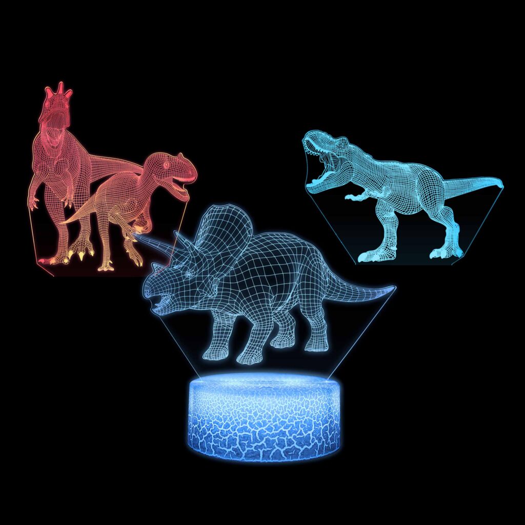 Manta SNL117RGB LED lamp Light decoration Dinosaurs RGB 3D