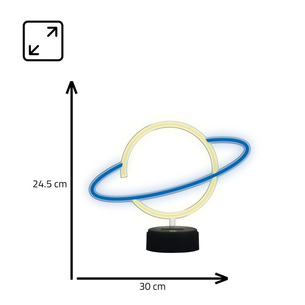 Manta SNL38BLT LED lamp Light decoration Planeta blue/white