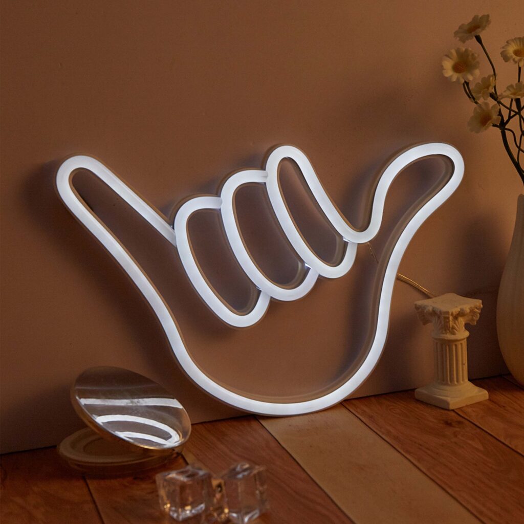 Manta SNL77WH Style Neon Lights Hand white