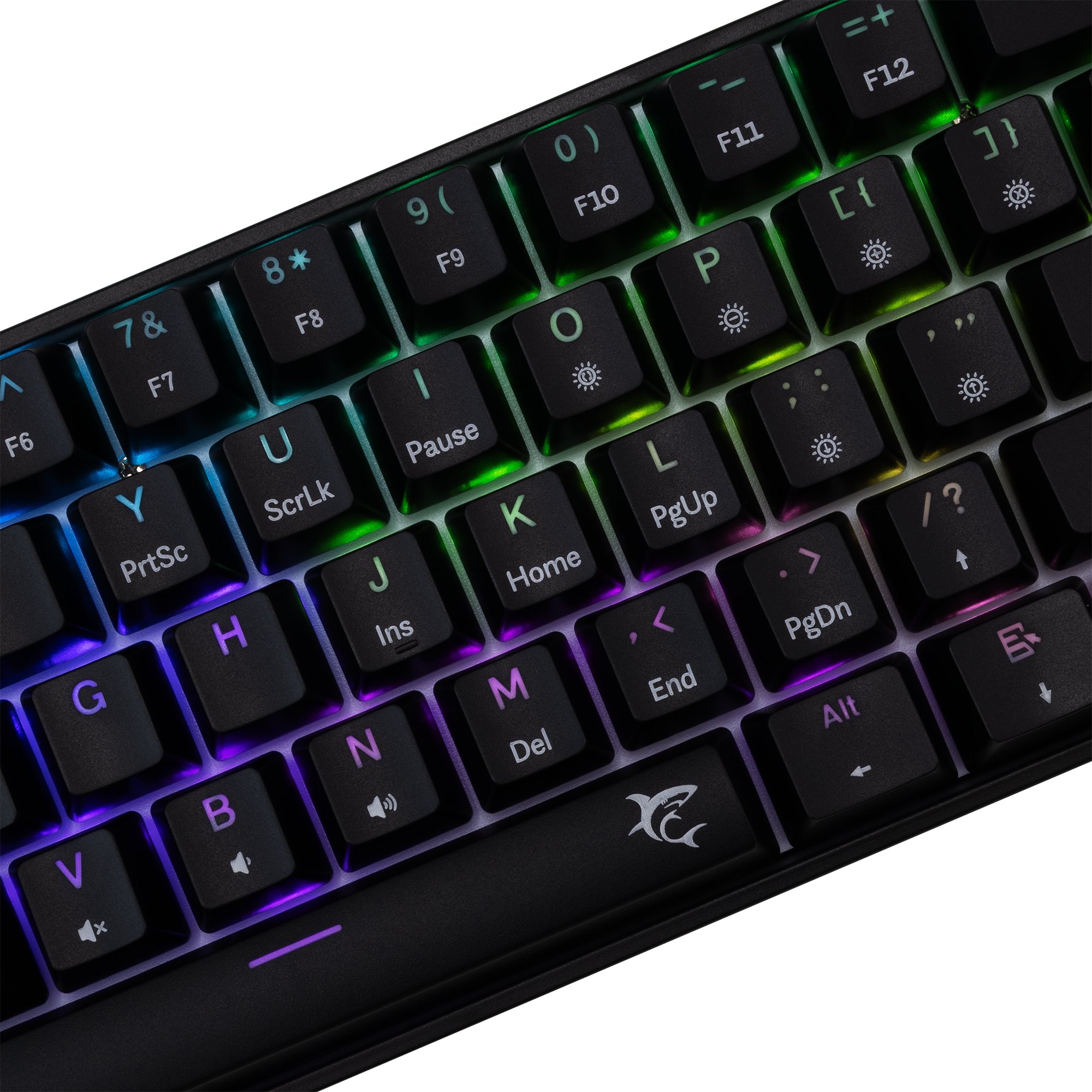 White Shark GK-004121 Shinobi-2 Blue Switch, Black US