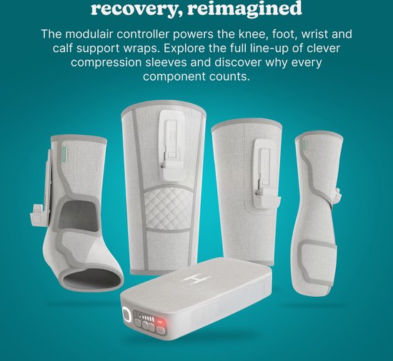 Homedics SR-CMXCE10HBND  Modulair Compression System Calf Wrap + Controller