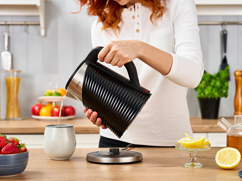 Lafe 47468 Electric Kettle Elegant Black 1,8 L