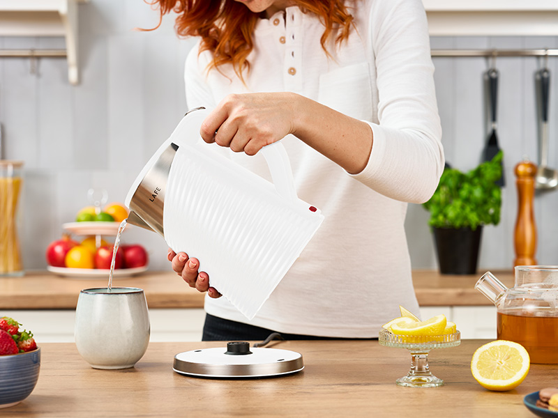 Lafe 47469 Electric Kettle Elegant White 1,8 L