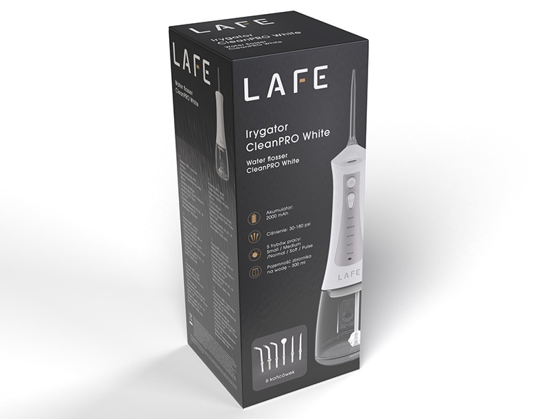 Lafe 47481 Water Flosser CLeanPRO White