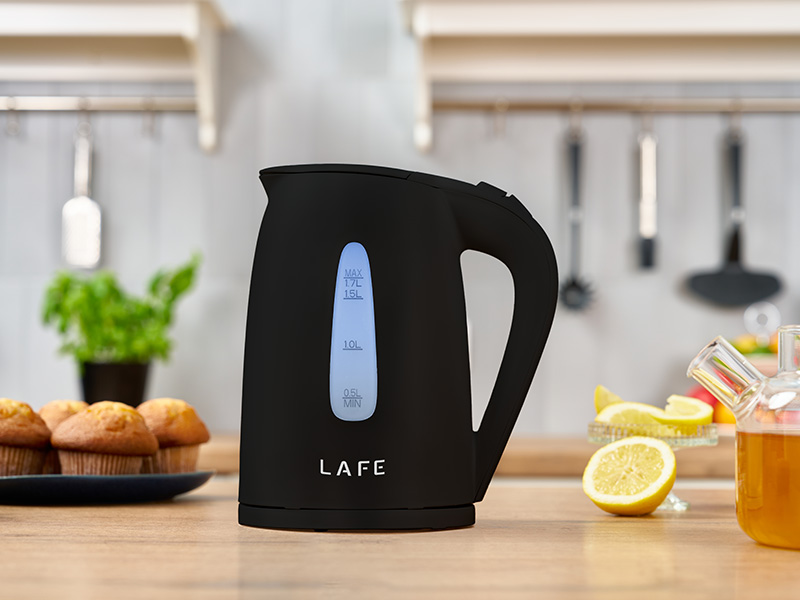 Lafe 47458 Electric Kettle Essential Black 1.7L
