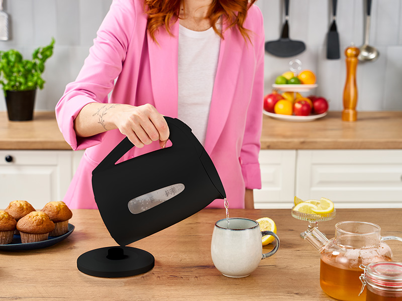 Lafe 47458 Electric Kettle Essential Black 1.7L