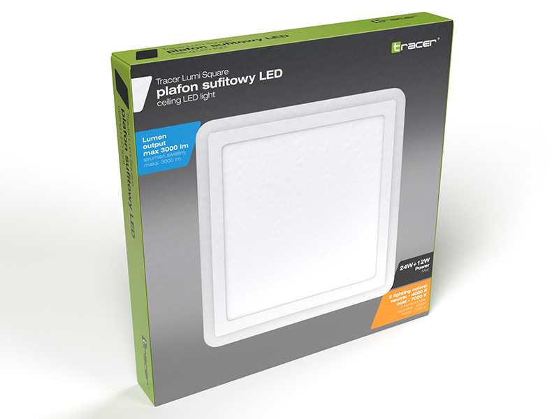 Tracer 47319 Lumi Square Celling LED Light