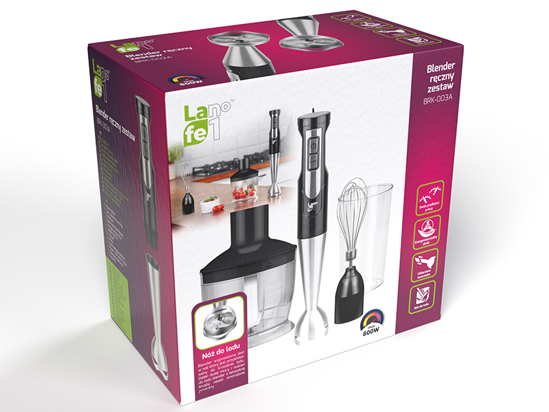 Lafe 46742 Hand Blender Set BRK-003A