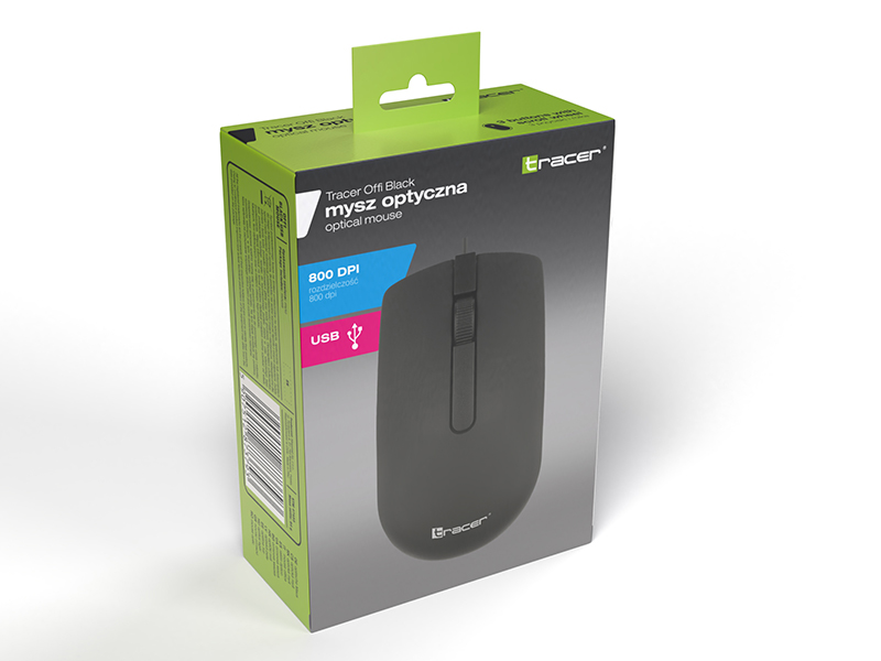Tracer 47433 Wireless Optical Mouse Offi Black