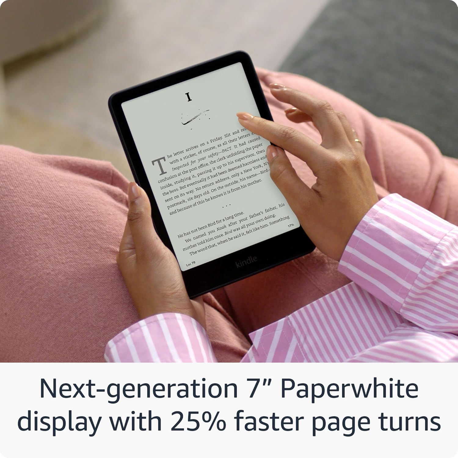 Amazon Kindle Paperwhite 12th Gen 16GB Wi-Fi Raspberry (2024)