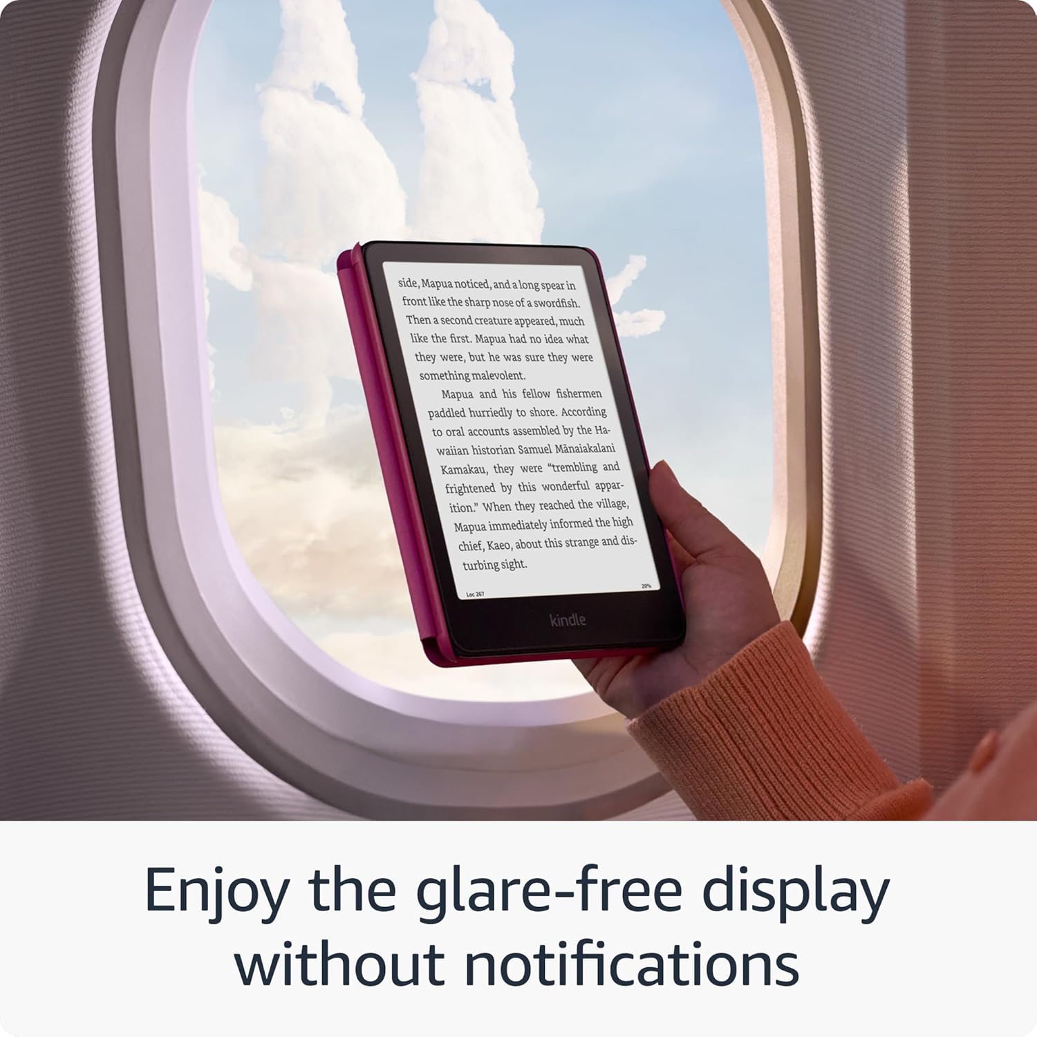 Amazon Kindle Paperwhite 12th Gen 16GB Wi-Fi Raspberry (2024)