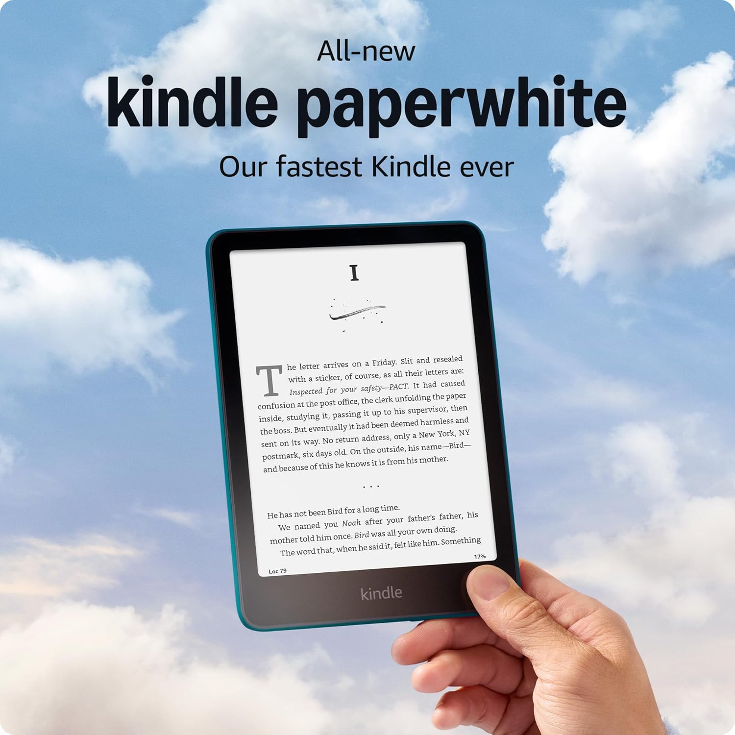 Amazon Kindle Paperwhite 12th Gen 16GB Wi-Fi Jade (2024)