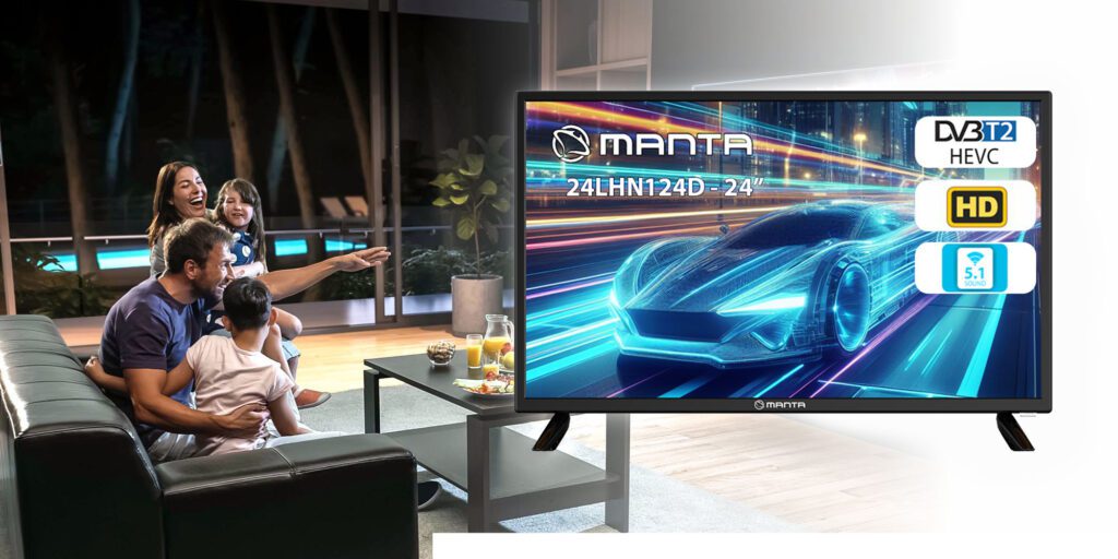 Manta 24LHN124D Damaged Box