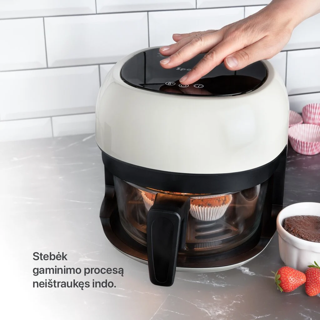 Sponge Air Fryer Glass 4L Damaged Box