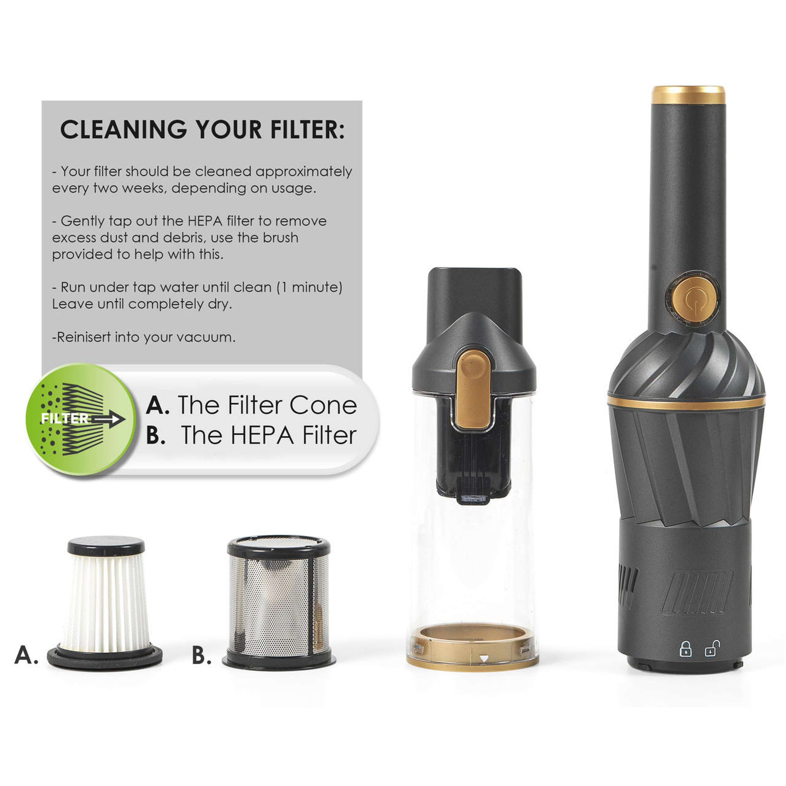 Beldray BEL01096FVDE Airlite Cordless Vacuum Cleaner
