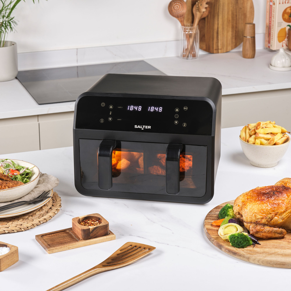 Salter EK5872VDE Dual View Air Fryer 7L