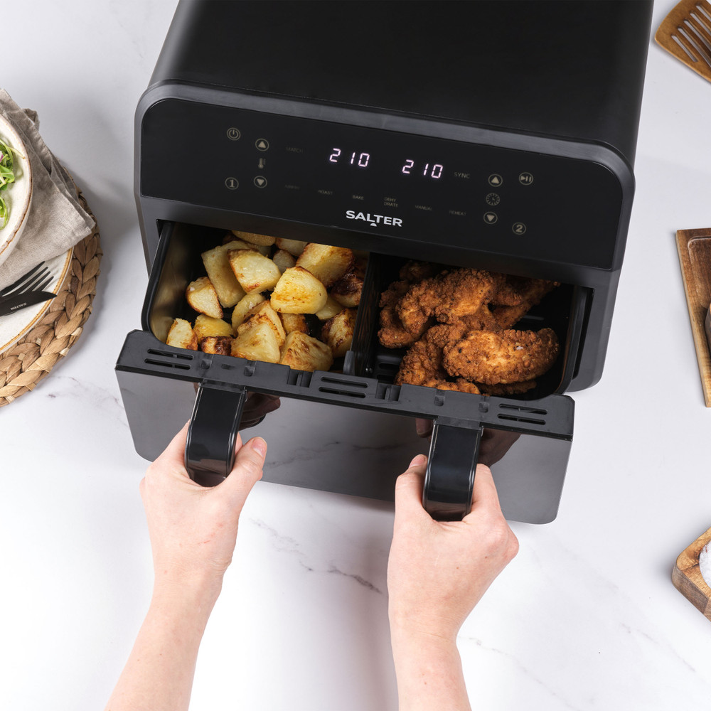 Salter EK5872VDE Dual View Air Fryer 7L