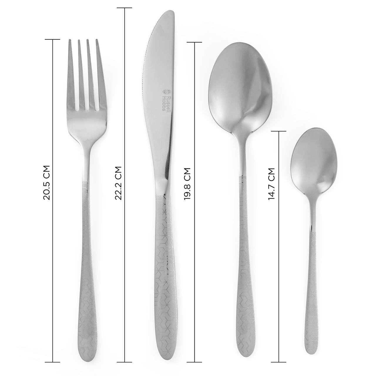 Russell Hobbs BW04303EU7 Vermont Cutlery Set 24pcs