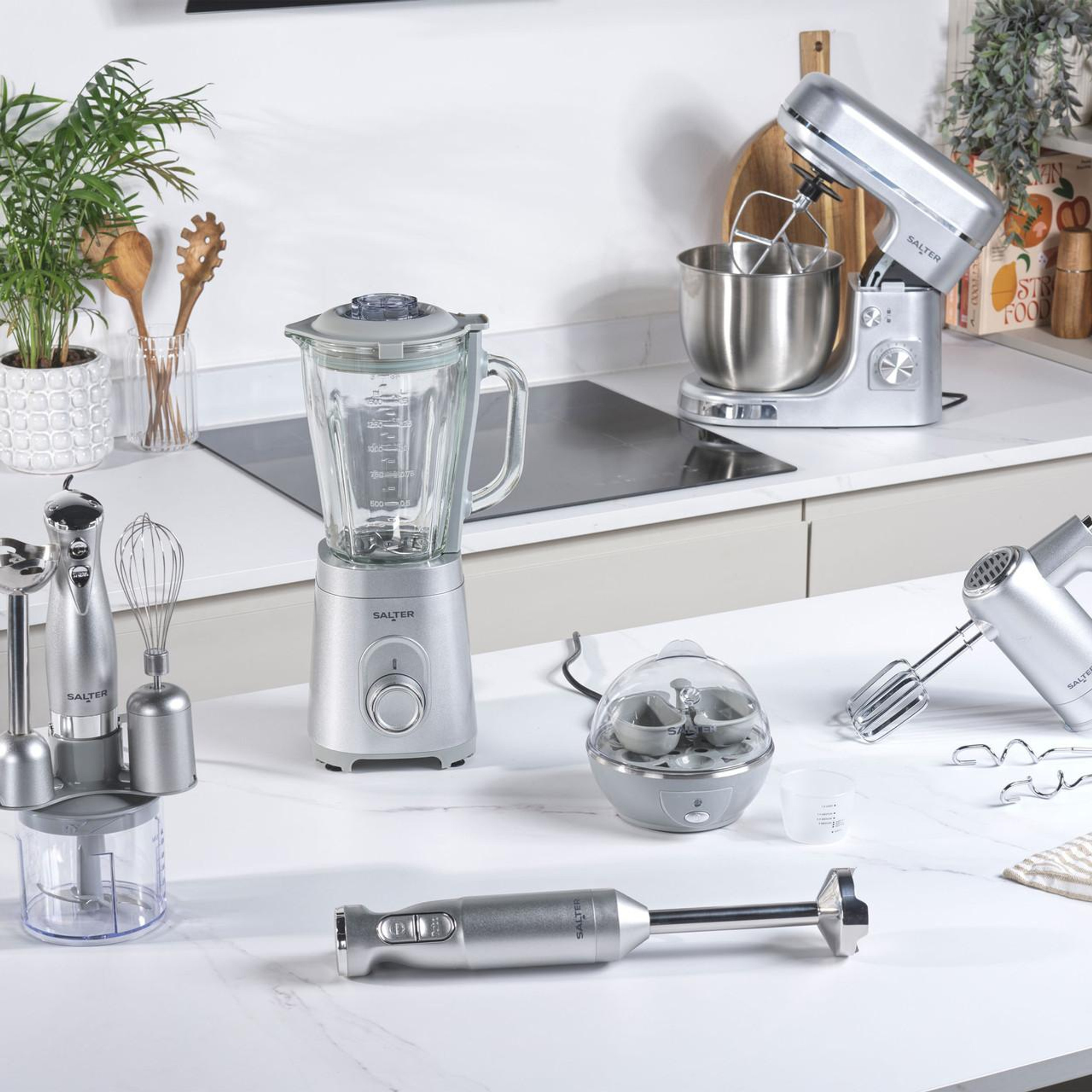 Salter EK5531MMSVDE Aspen Glass Jug Blender