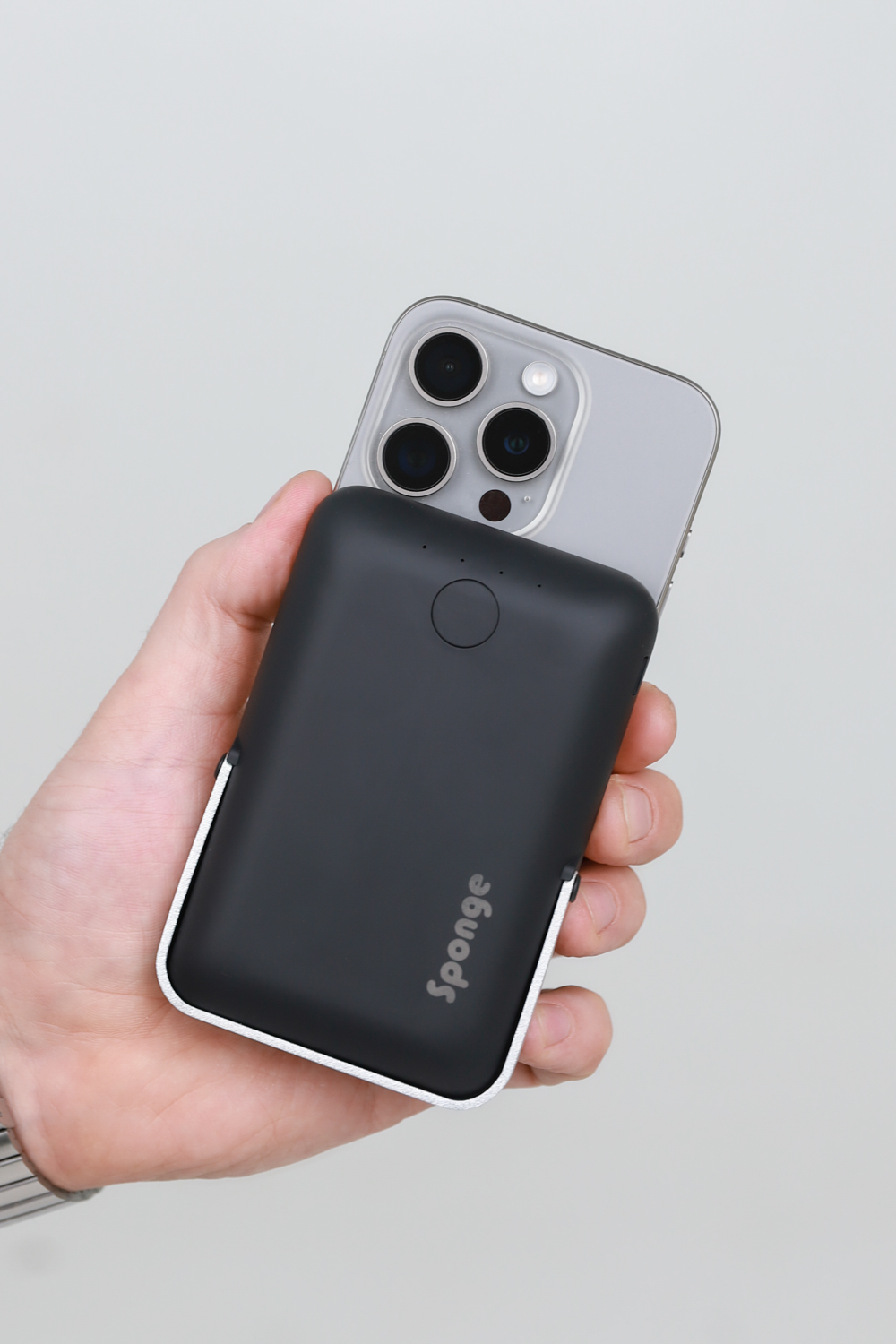 Sponge  Energy Magnetic 10000 Black (10000mAh) Wireless 15 W