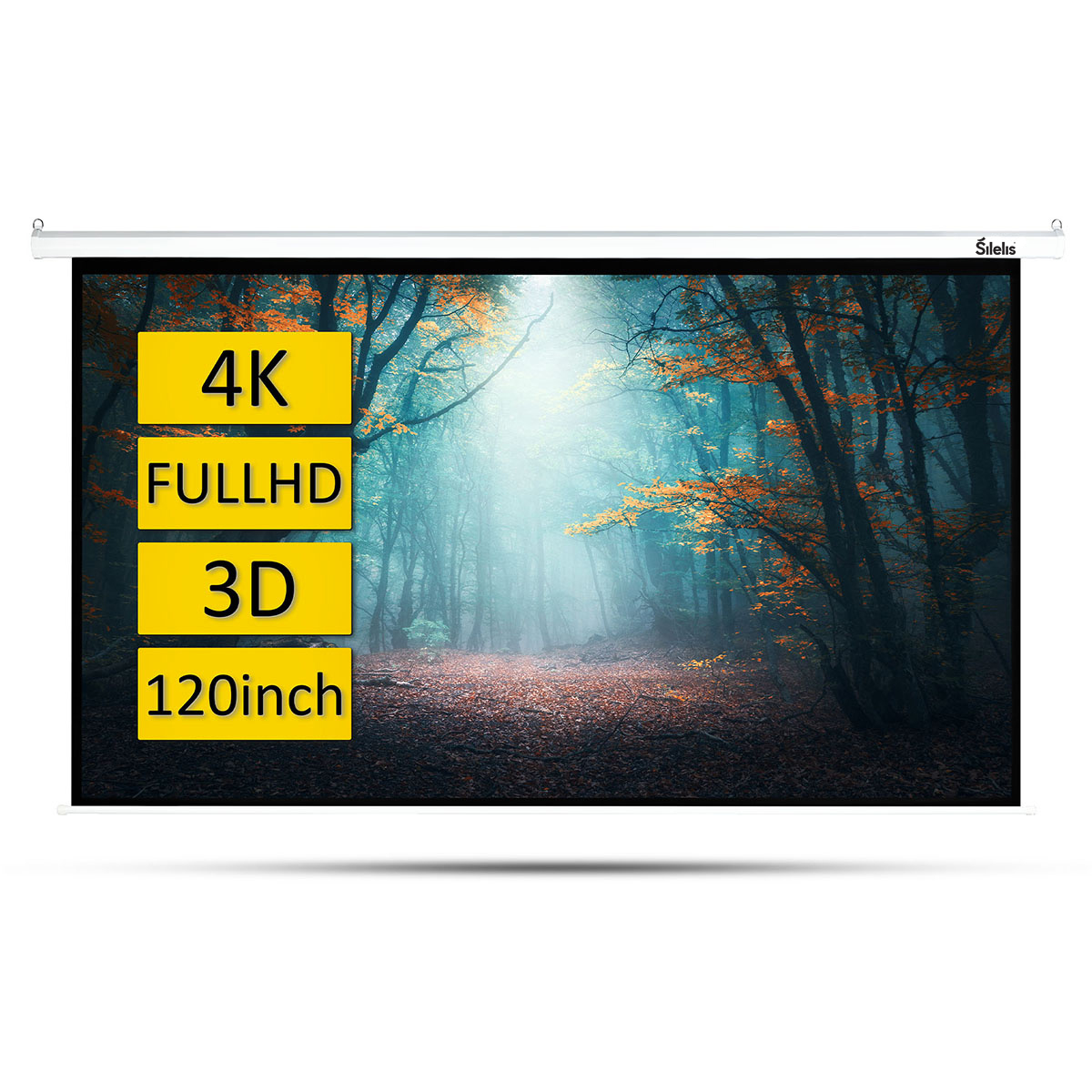 Silelis Electric Screen 244x183 cm  ESE-2