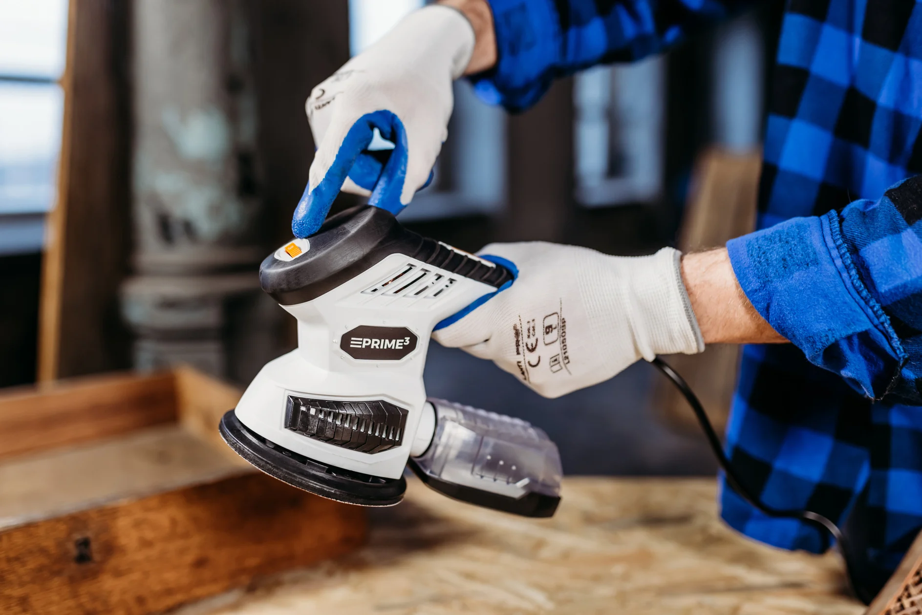 Prime3 TOS51 Random Orbital Sander 3 in 1