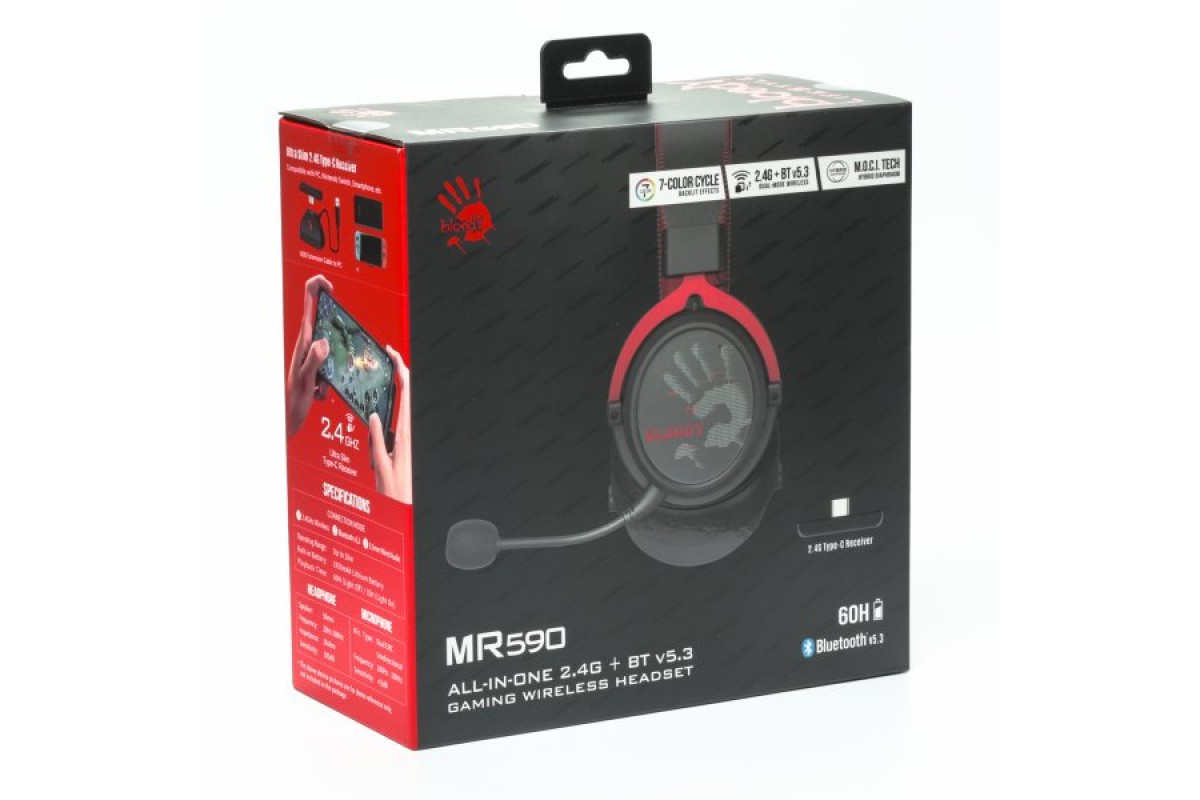 A4Tech 47466 Bloody MR590 Type-C Sports Red