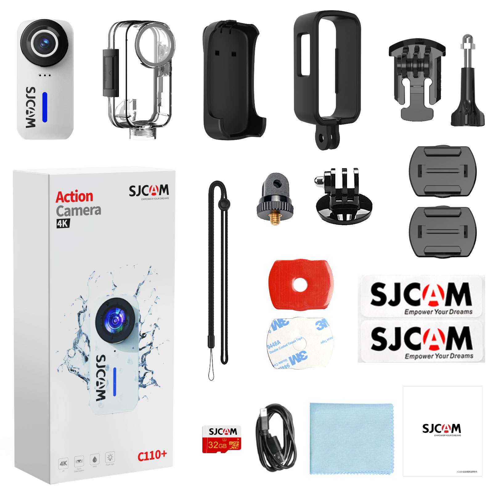 SJCAM C110+ White