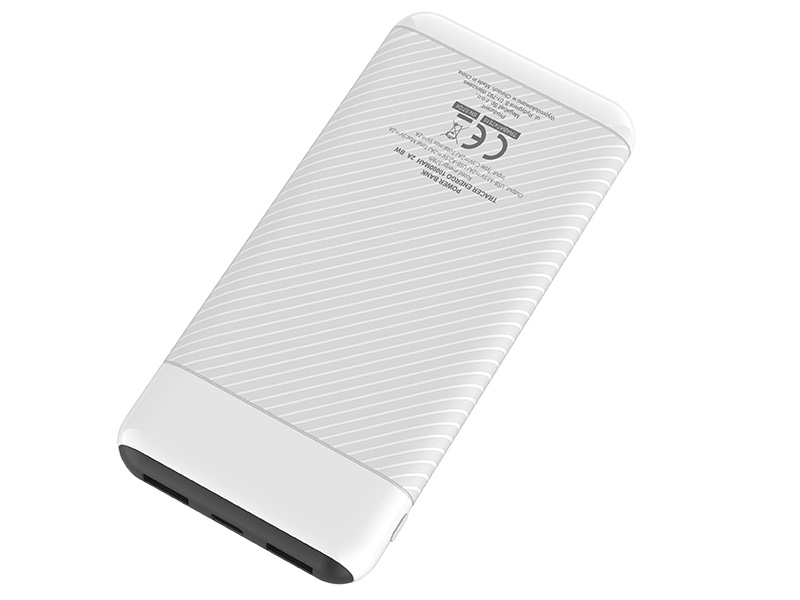 Tracer 47515 EnerGo 10000mAh Power Bank white/black