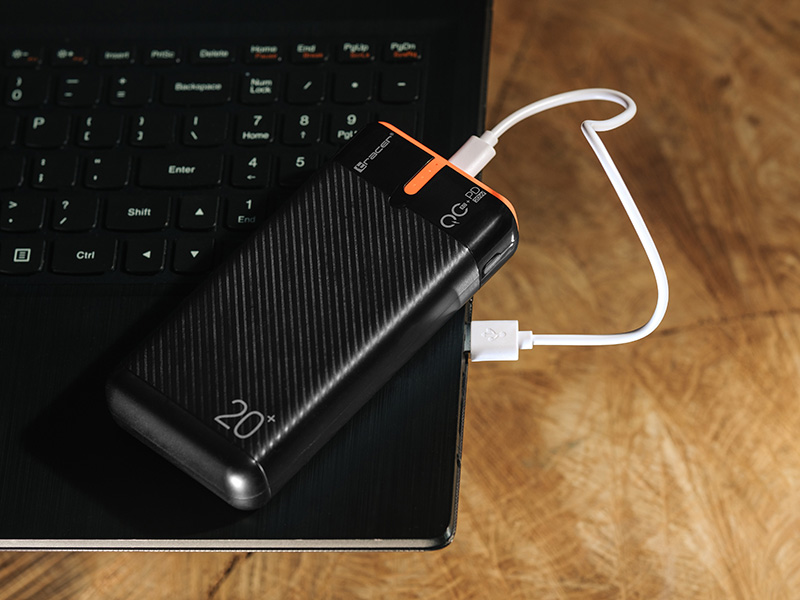Tracer 47516 EnerGen 20000mAh Power Bank black/orange