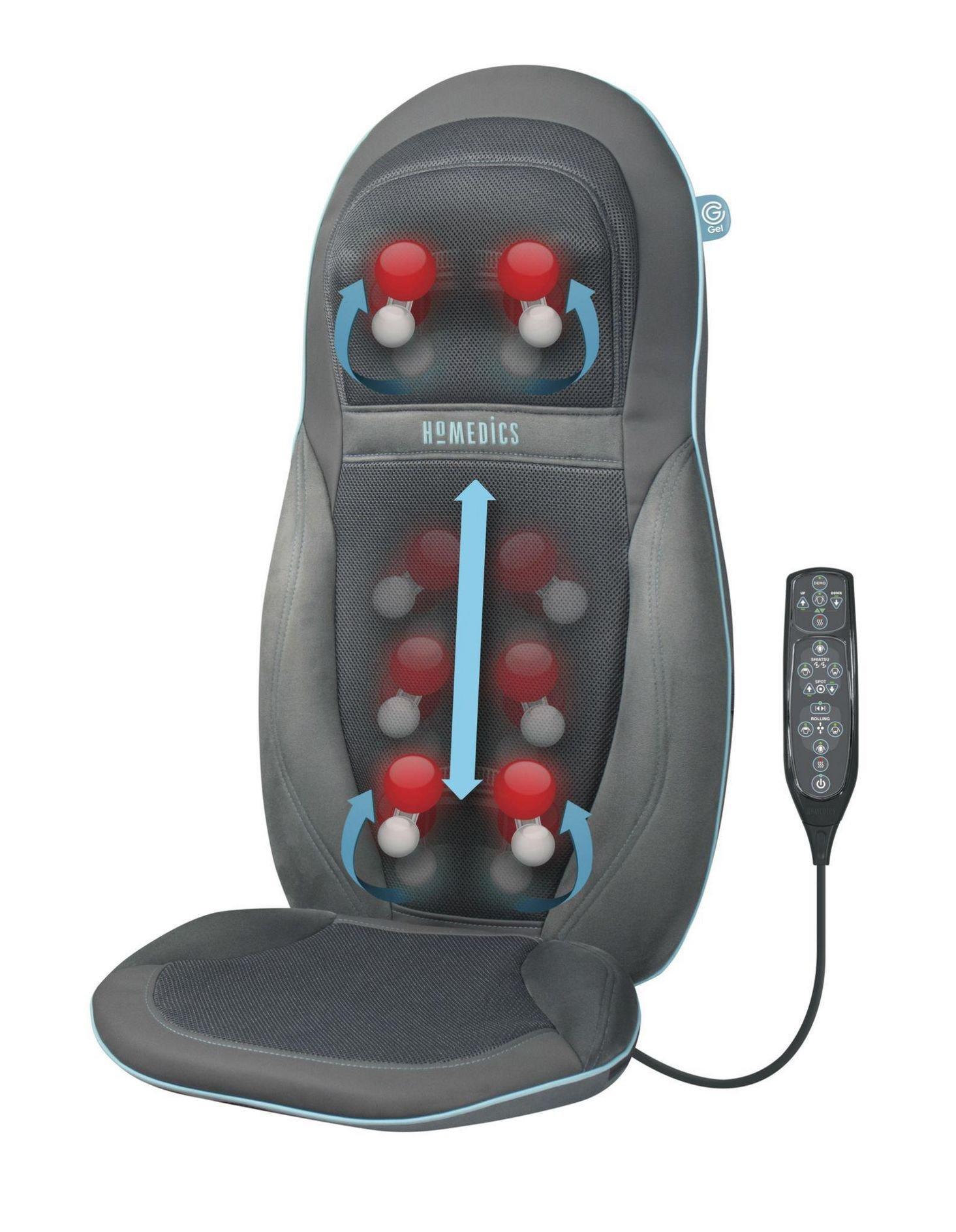 Homedics SGM-1600H-EUX Gel Shiatsu Back and Shoulder Massager with Heat Damaged Box
