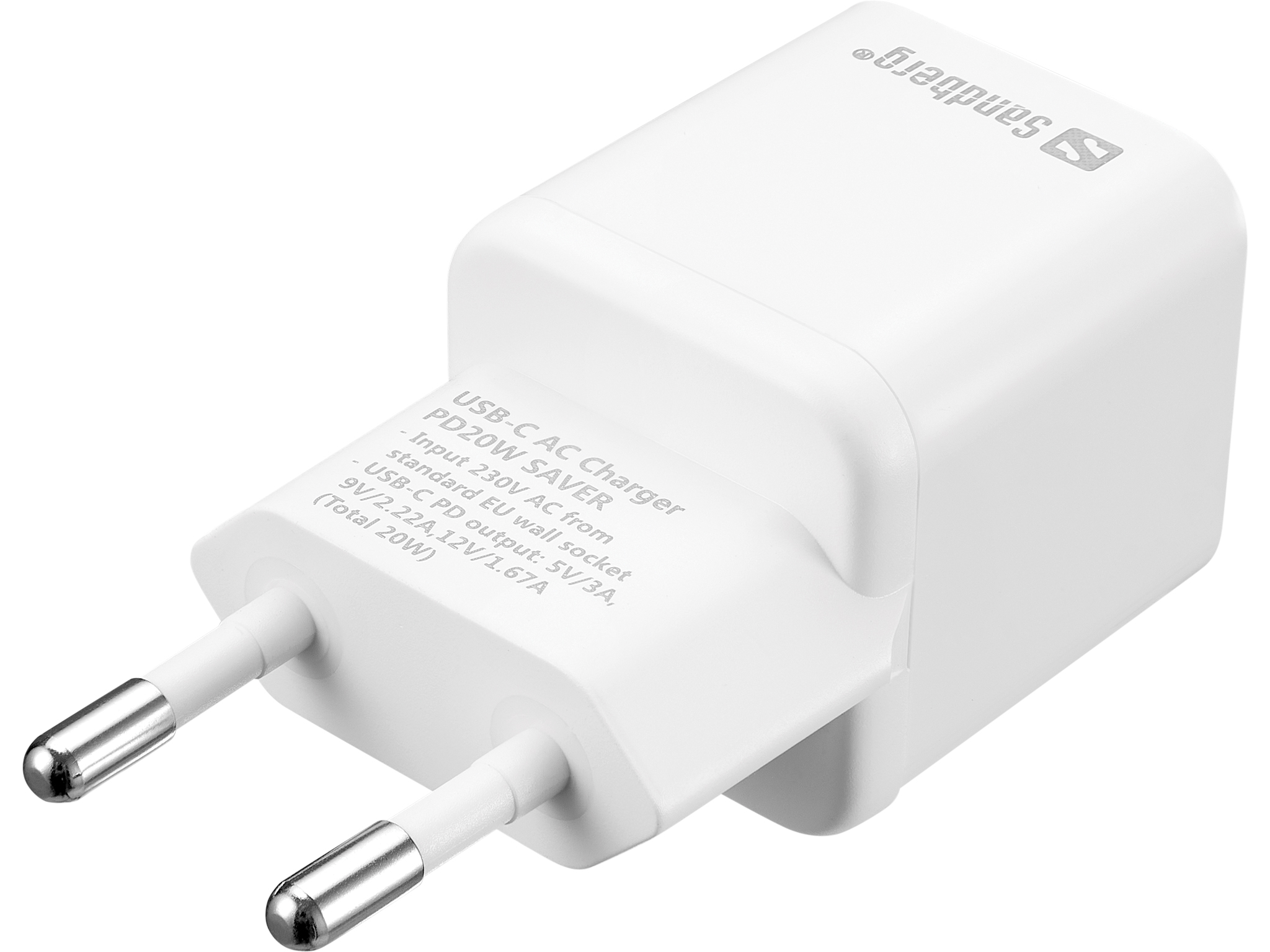 Sandberg 341-42 USB-C AC Charger PD20W SAVER