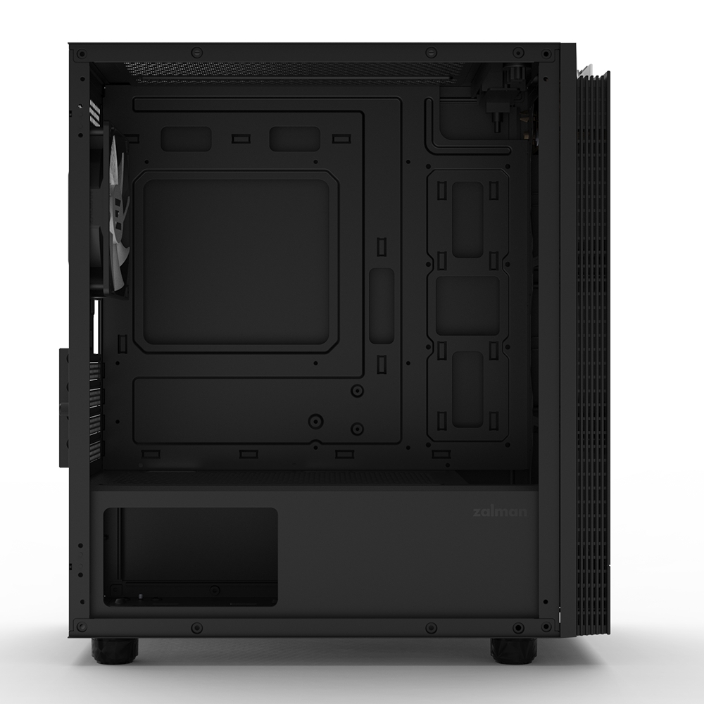Zalman T4 Plus Black  Mini Tower Case, 120mm ARGB Fan x1