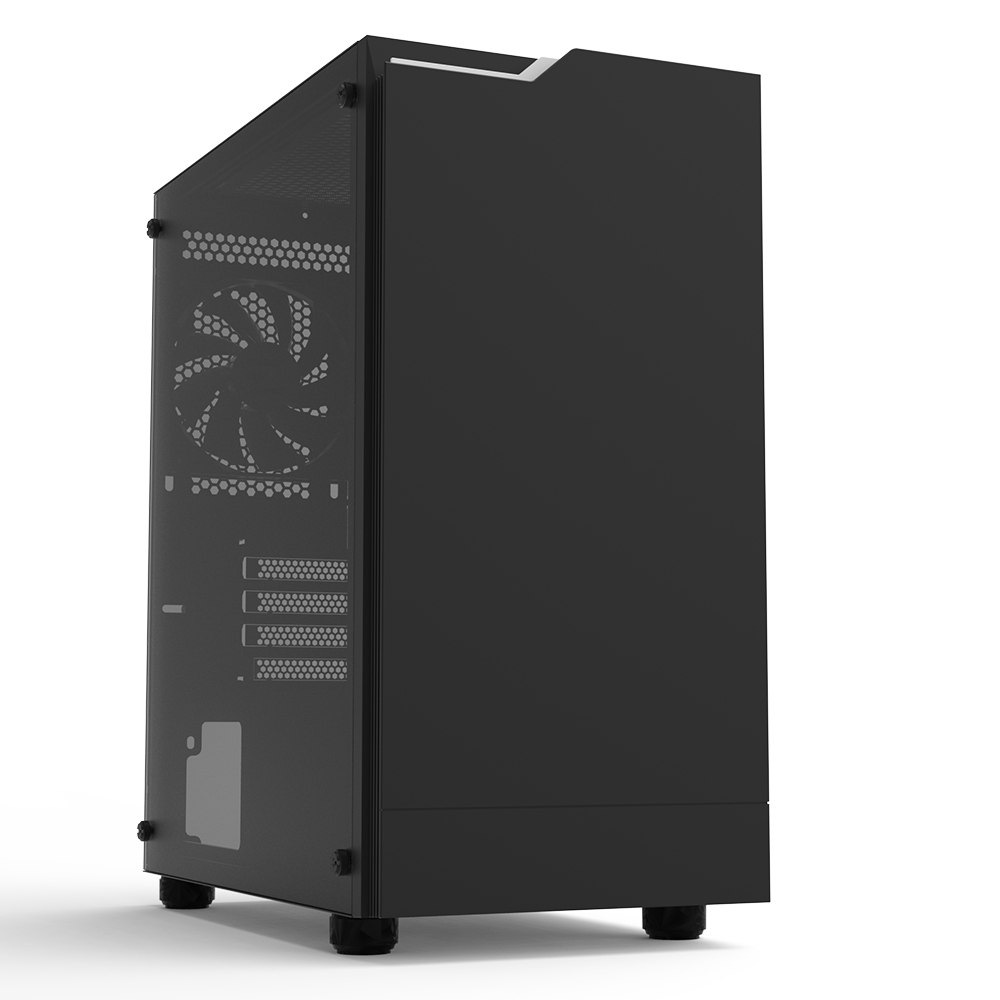 Zalman T4 Plus Black  Mini Tower Case, 120mm ARGB Fan x1