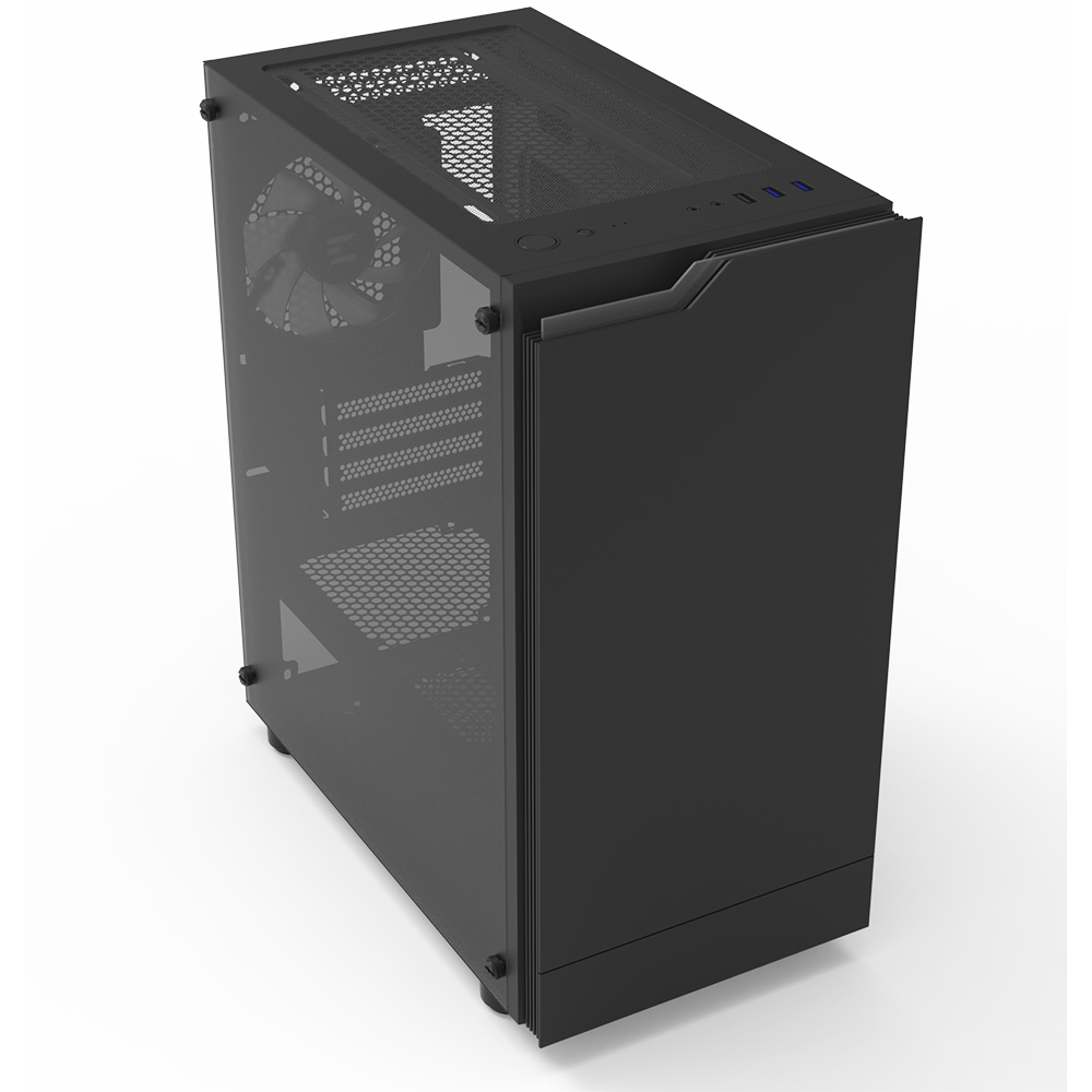 Zalman T4 Plus Black  Mini Tower Case, 120mm ARGB Fan x1