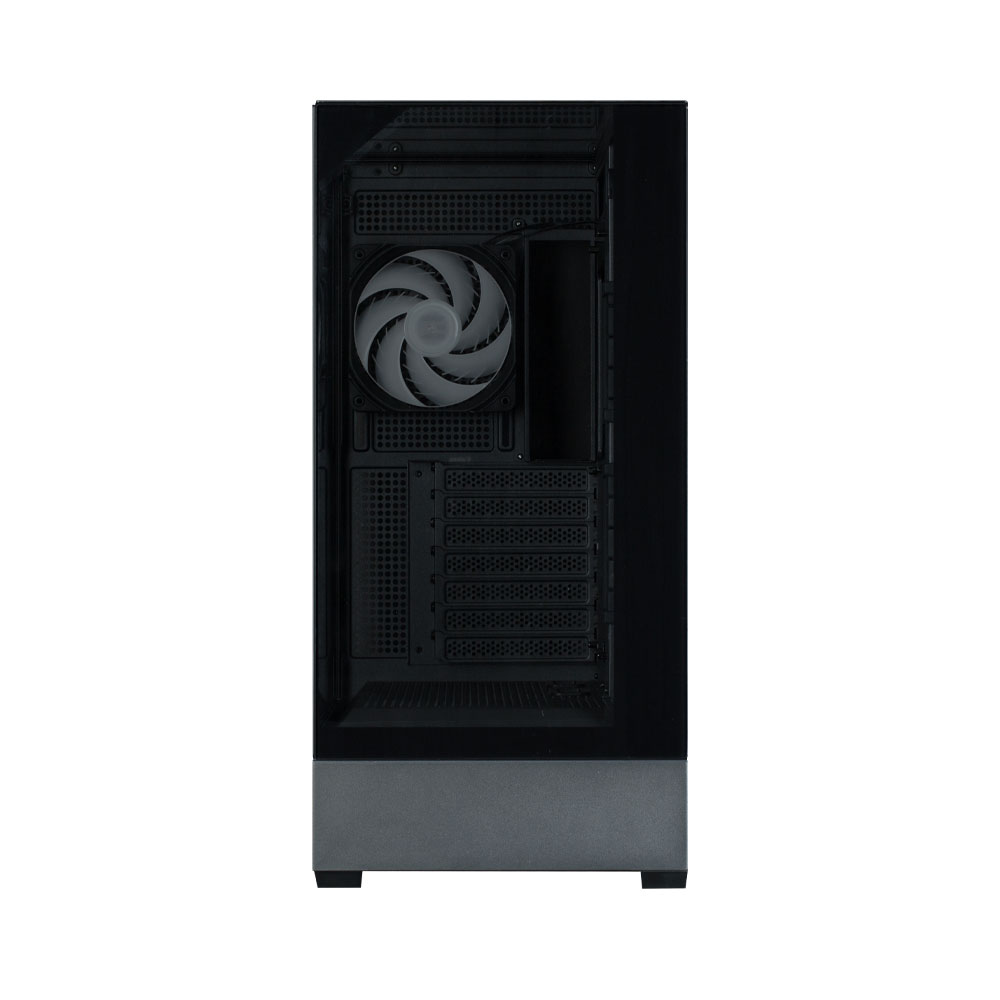 Zalman P40 Prism Black, ARGB Fan x1