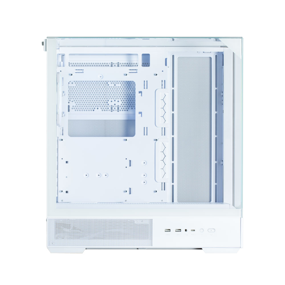 Zalman P40 Prism White, ARGB Fan x1