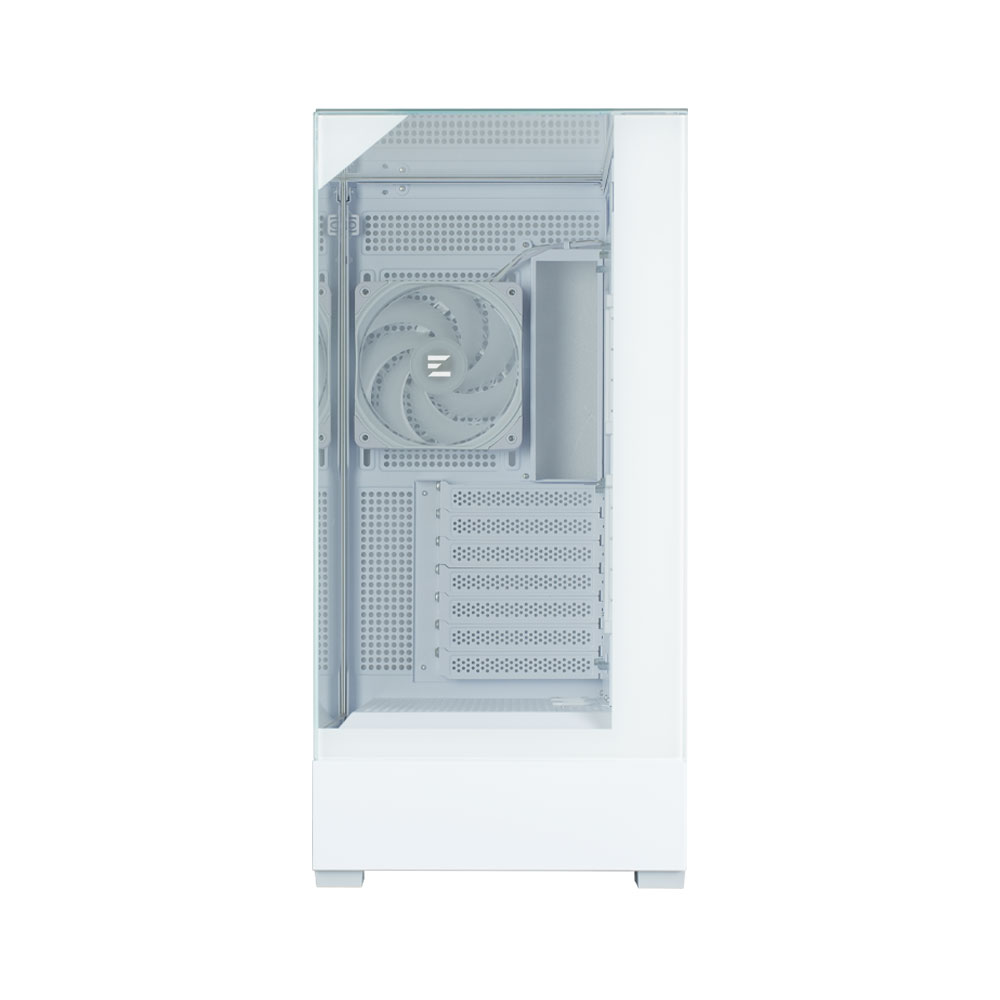 Zalman P40 Prism White, ARGB Fan x1