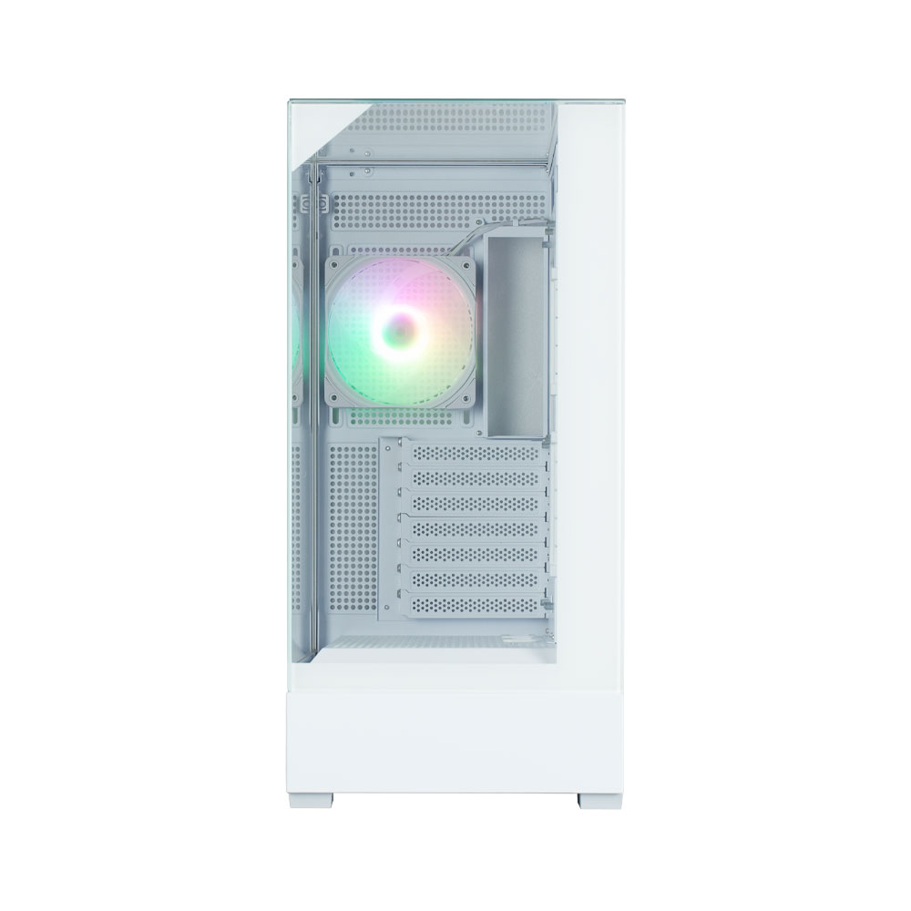 Zalman P40 Prism White, ARGB Fan x1