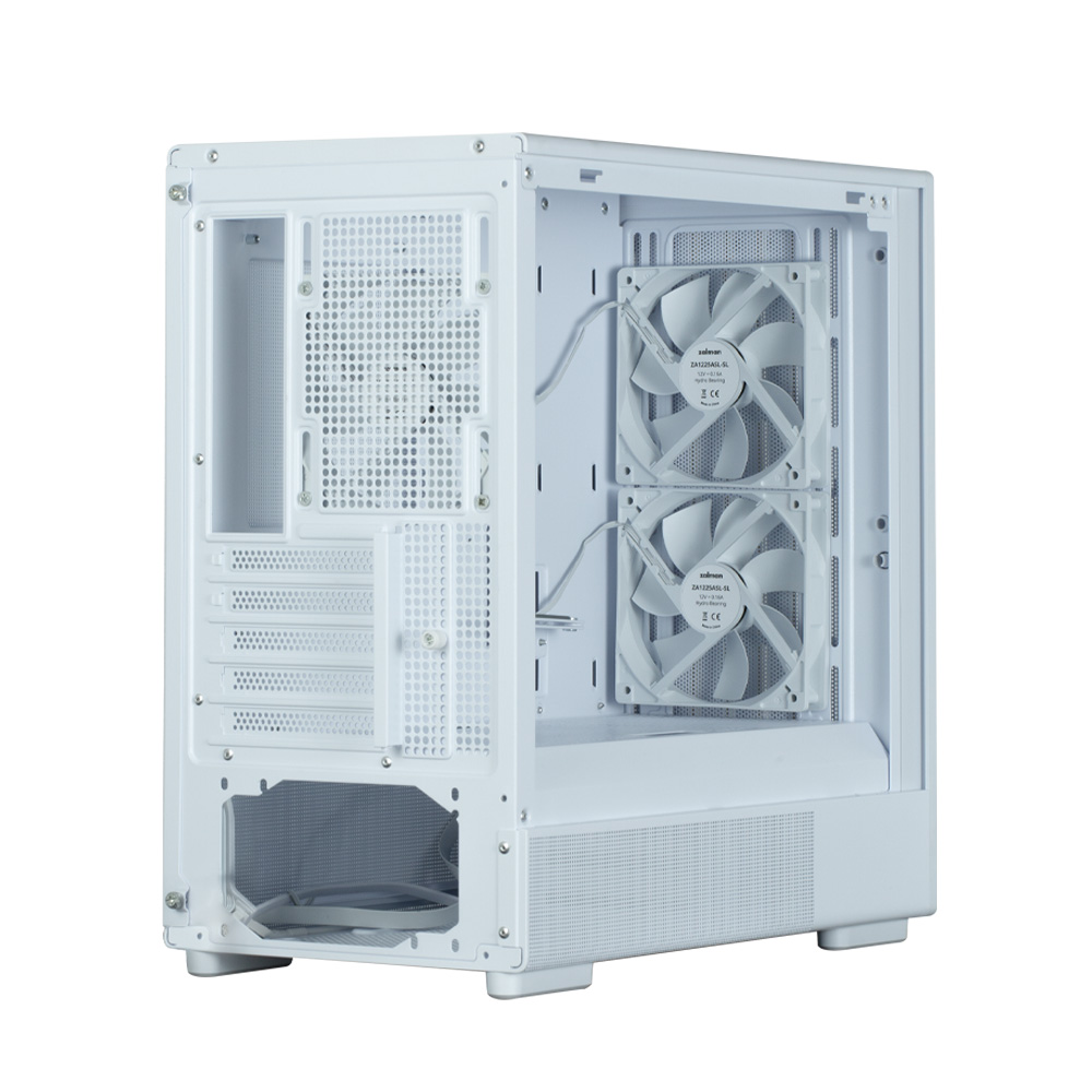 Zalman P10 NAMU White Micro-ATX Mini Tower, 120 mm Fan x3