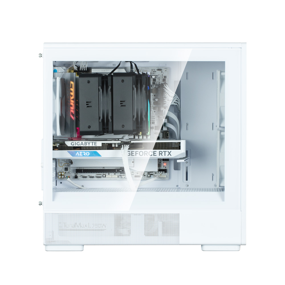 Zalman P10 NAMU White Micro-ATX Mini Tower, 120 mm Fan x3