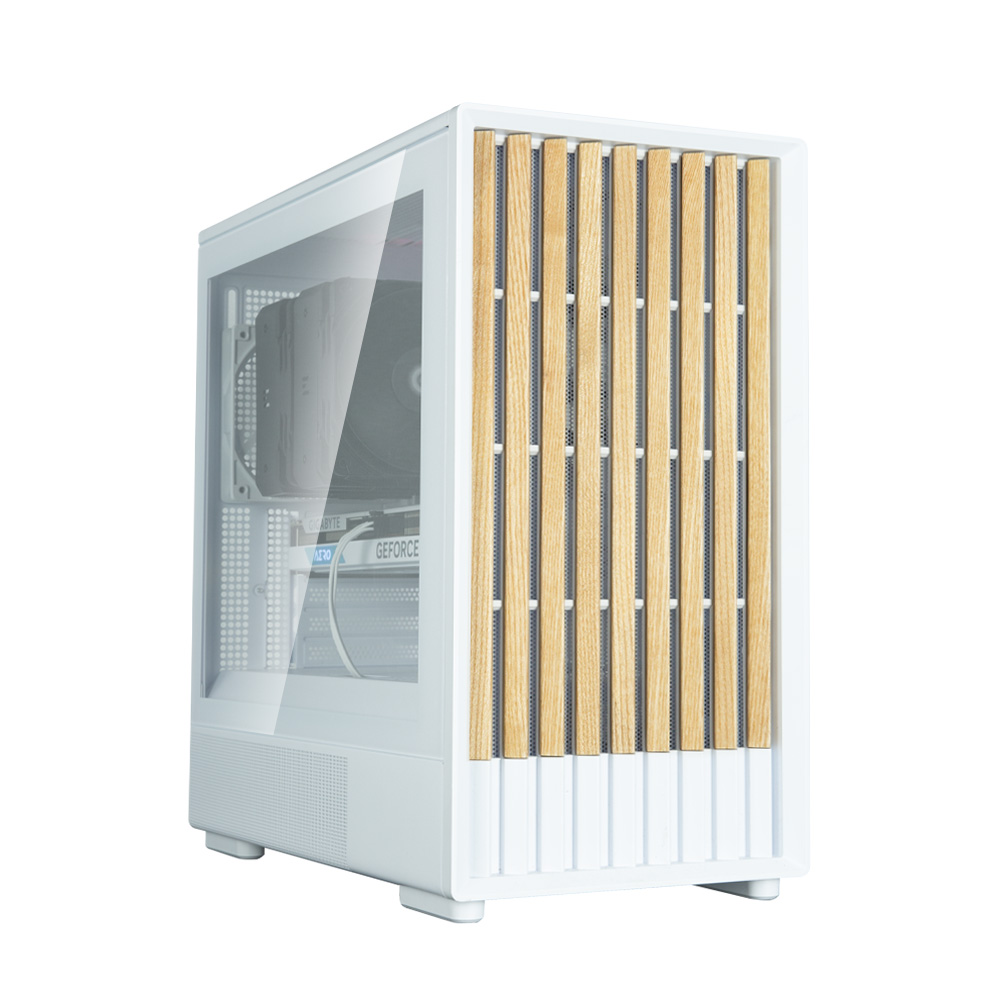 Zalman P10 NAMU White Micro-ATX Mini Tower, 120 mm Fan x3