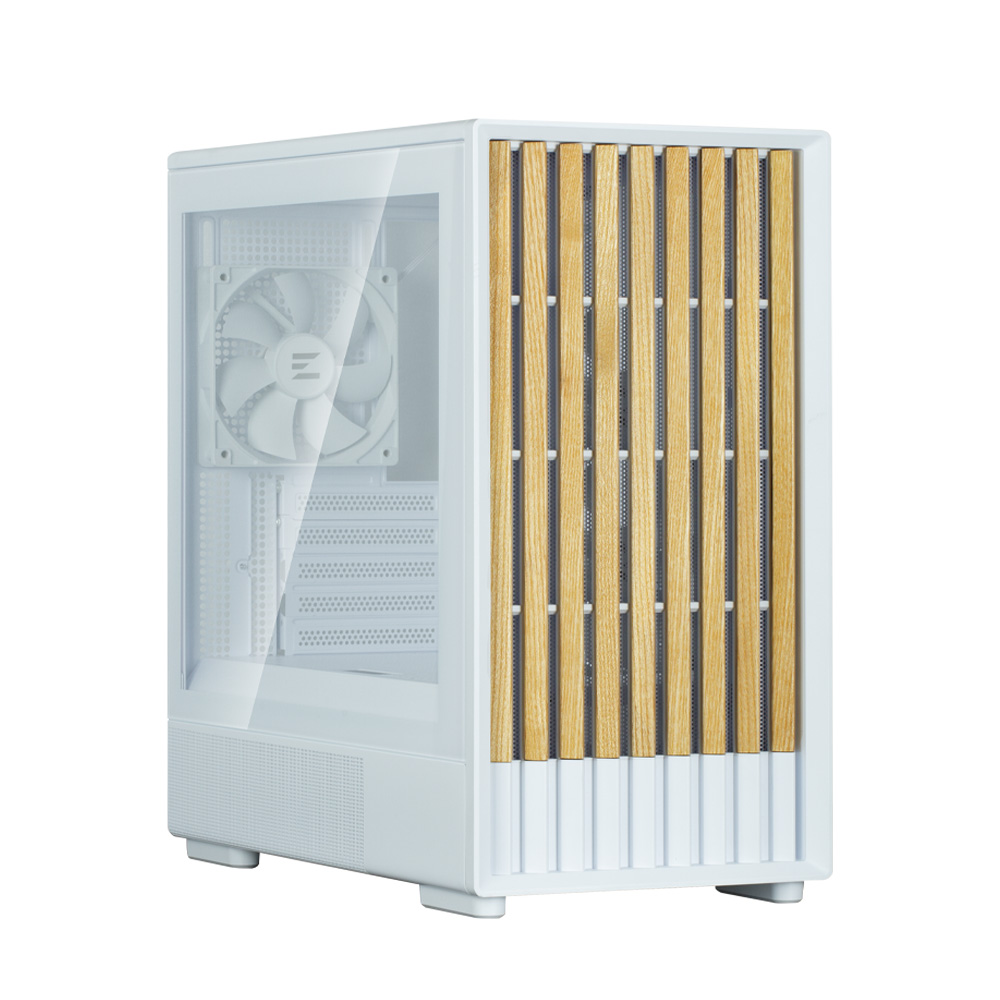 Zalman P10 NAMU White Micro-ATX Mini Tower, 120 mm Fan x3