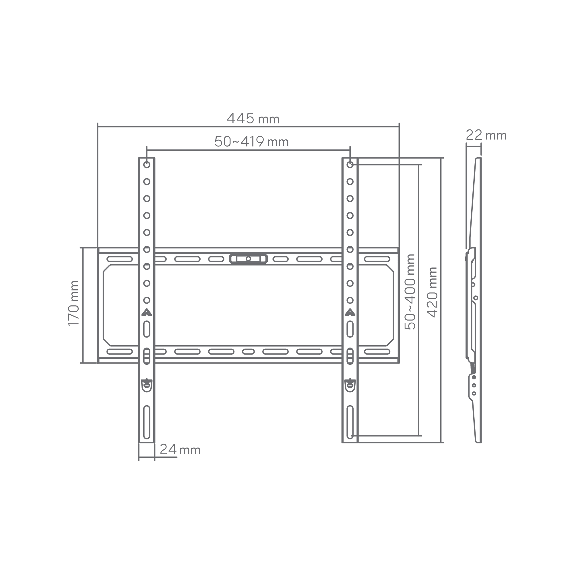 Sbox BL-3744F (32-75/45kg/400x400)